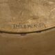 20th century bronze cup Emile Adolphe Monier Swimming swimmers on marble base