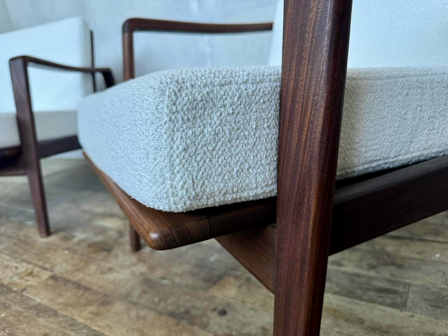 Pair of Arne Wahl Iversen armchairs, 1960s