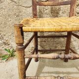Chaise ancienne patinée