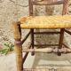 Antique patinated chair