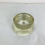 Vide poche glaçon verre massif vintage, cendrier
