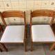 Set of six dining chairs by Furusnickarn AB