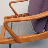 Fauteuil violet 1950