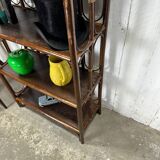 Rattan bookcase