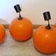 Vintage 70's Bubble Lamp Light Fixture