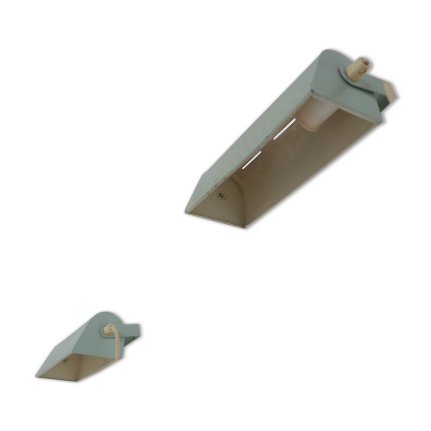 A pair of mid-century wall lights.   Sweden, c1960s