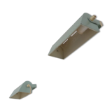 A pair of mid-century wall lights.   Sweden, c1960s