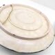 Pair of large wall plates Palissy Álvaro José Caldas da Rainha early 20th century