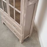 Oak showcase, Danish design, 1980s, production: Denmark