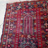 Old oriental prayer rug - 132 x 92cm