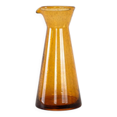 Glass carafe, Danish design, 1970s, made in Denmark