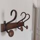 Vintage wooden coat rack