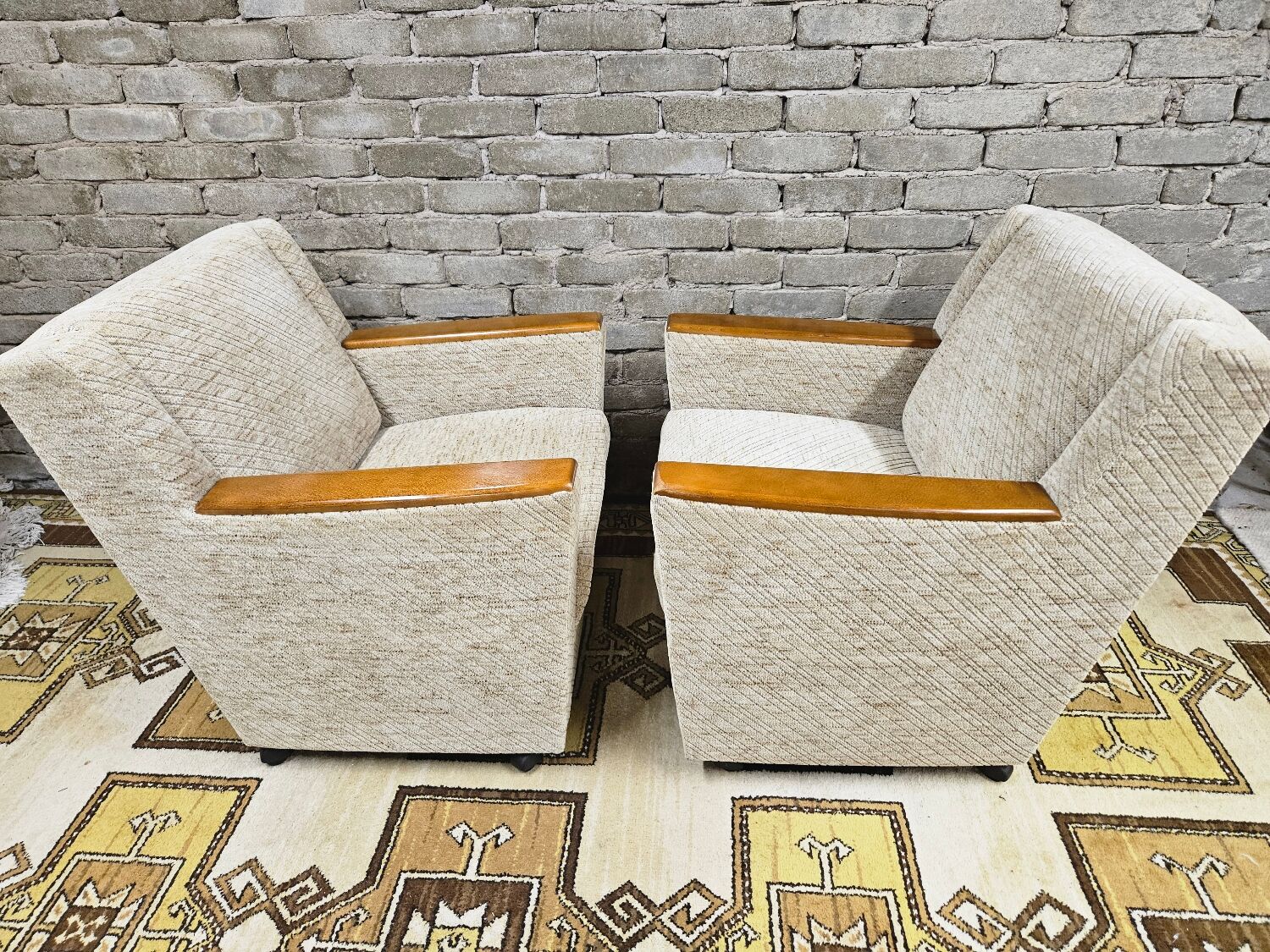 Pair of vintage armchairs