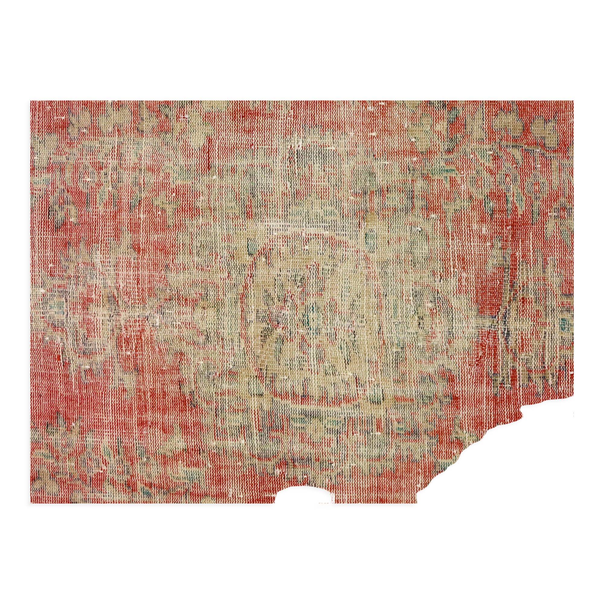 Anatolian handmade vintage rug 266 cm x 176 cm