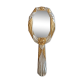 Mirror art deco era 14x33cm