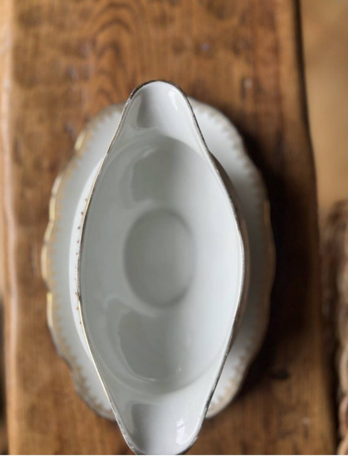 Sauce boat - Dureil apple tree 72 - Splendid Star porcelain