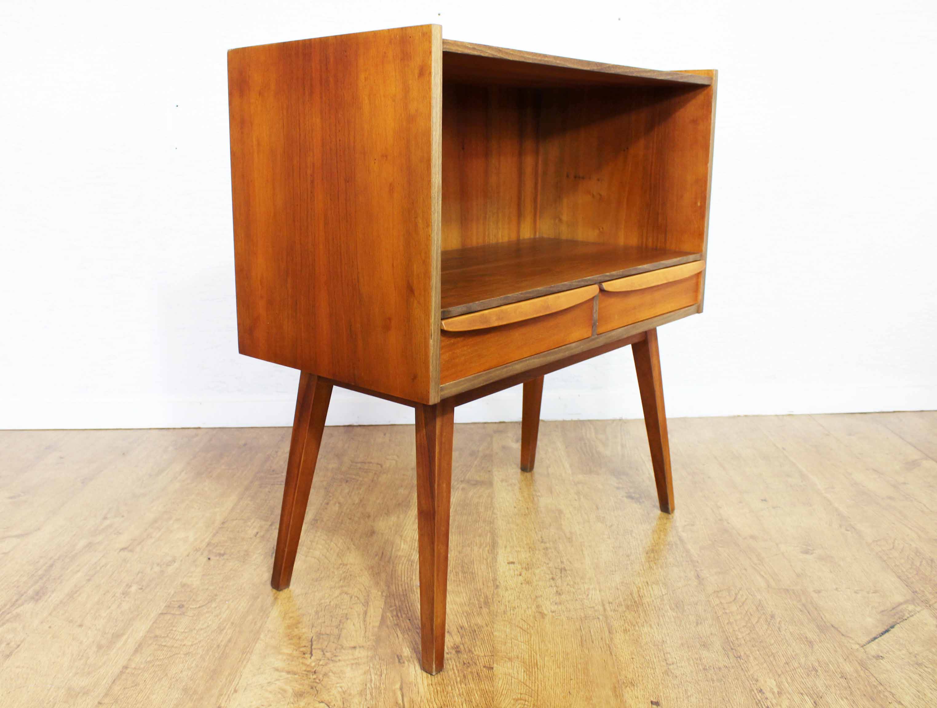 Scandinavian design compass foot storage furniture