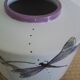Large vase with dragonflies by Fabienne Jouvin. Asiatides 1999