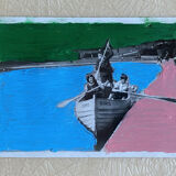 Bold pastels in old photo - Hastings 1928
