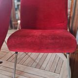 Trio of vintage armchairs edition pelfran year 1960