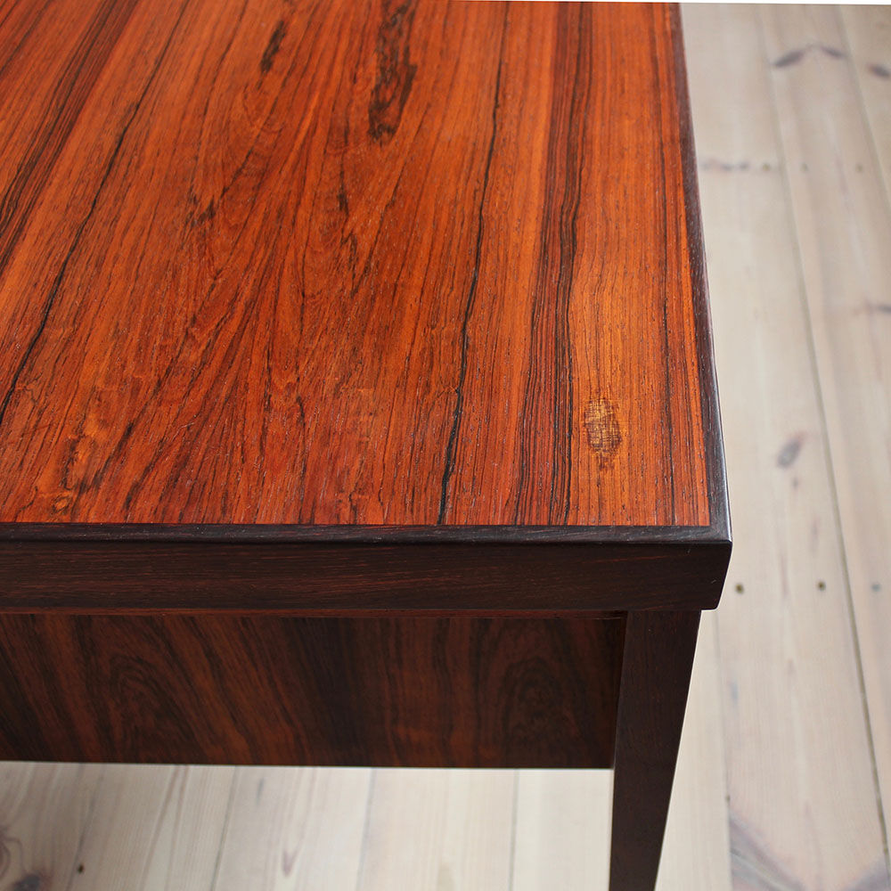 Mid-Century Modern Rosewood Executive Desk by Kai Kristiansen, Model 70, 1950s