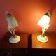 Pair of bedside lamps "wheat ears"