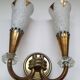 Pair of wall lights from Maison Lunel (Royal Production) Arum model from the 50s