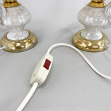 Pair of 1970s Ceramic Table or Bedside Lamps