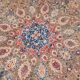 Large Antique Persian Carpet 300x397 cm, Medallion and Floral Patterns
