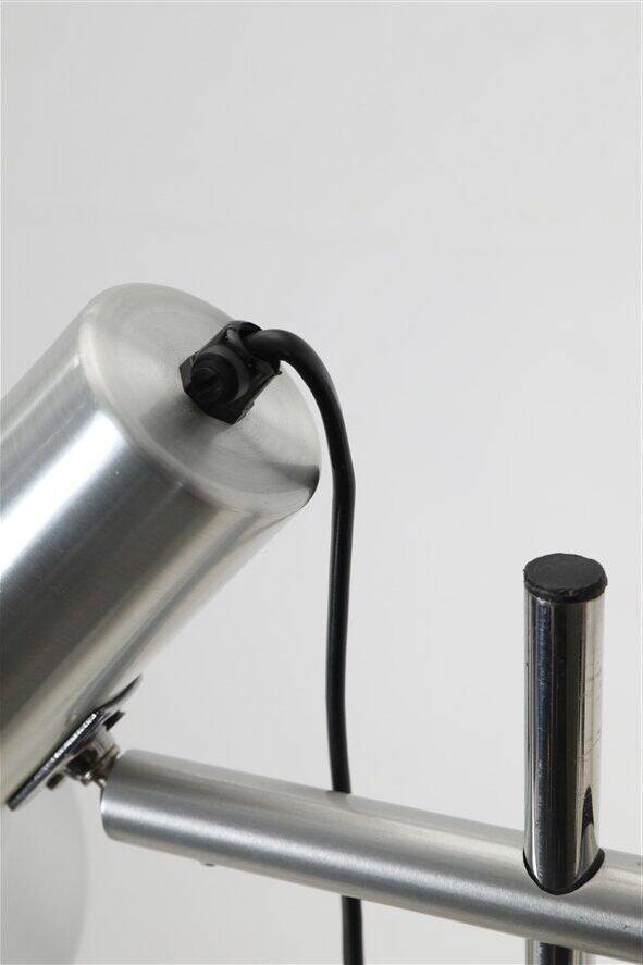 Danish modern design double spot floor lamp / reading lamp / aluminum / 1970s-1980s
