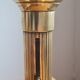 Pair of brass candle holders