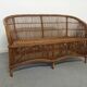 Bamboo and rattan lounge set
