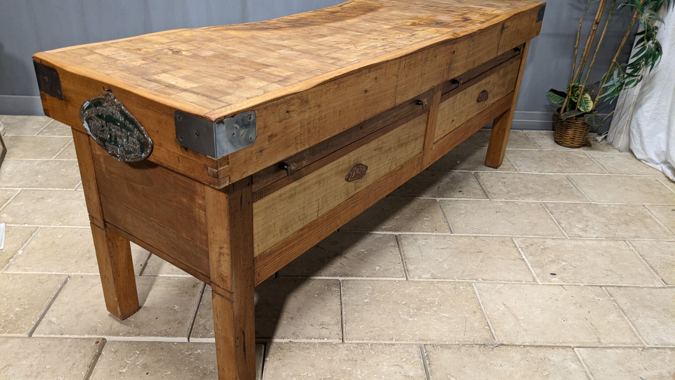 Billot De Boucher Ancien à Vendre