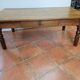 Antique coffee table with 1 drawer, 130×74cms