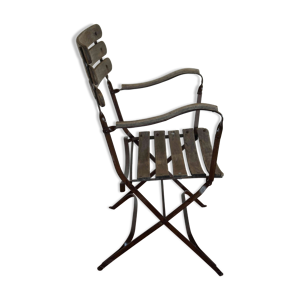 Fauteuil ancien bois & métal