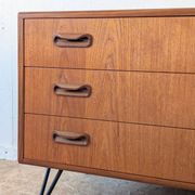 Commode en teck G-Plan, années 60-70