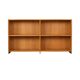 Oak bookcase, Danish design, 1970s, manufacturer: Lyby Møbler
