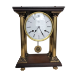 Terminal pendulum in wood and gilded metal