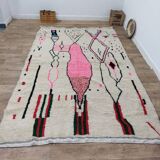 Handmade wool Berber rug 300 X 195 CM