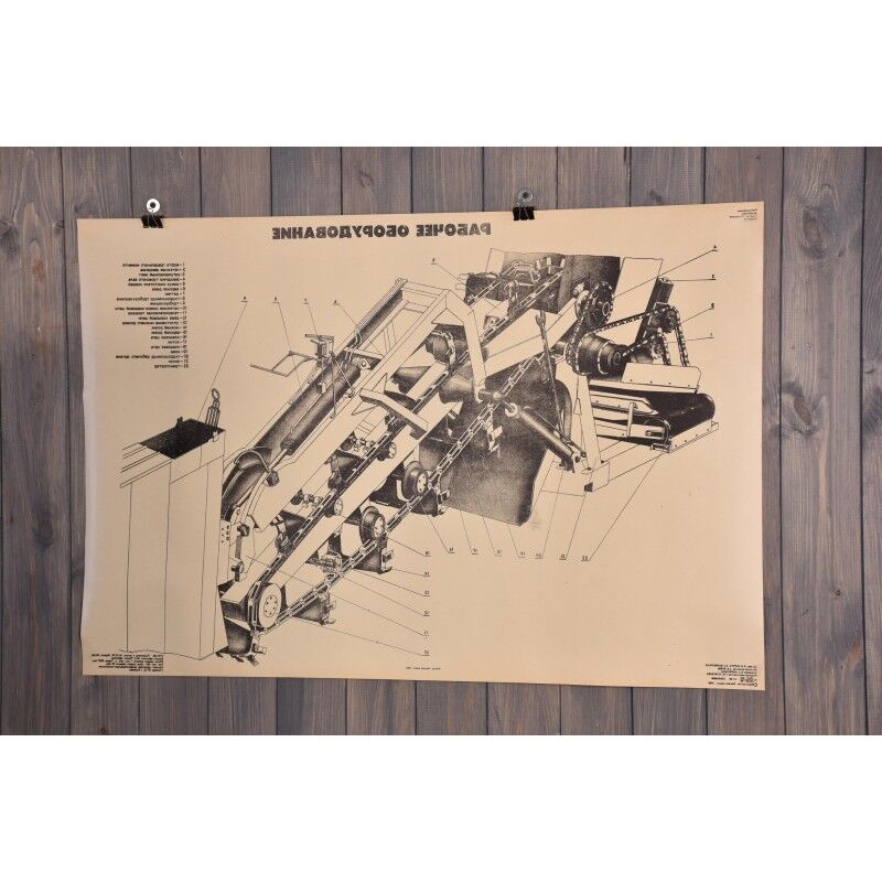 Double sided educational print