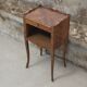 Louis XV style marquetry bedside table