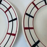 6 vintage plates