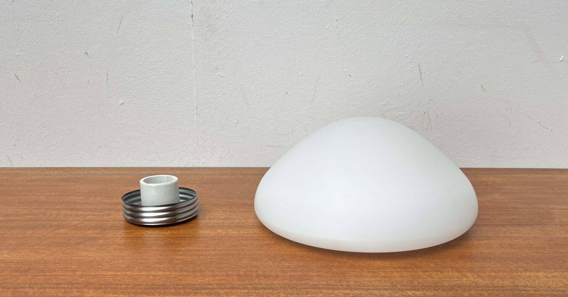 Mid-Century Modern Minimalist Ceiling or Wall Lamp by Wilhelm Wagenfeld for Lindner, Germany, 1950s