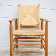 Charlotte Perriand armchair model 21 Chamrousse, French designer armchair