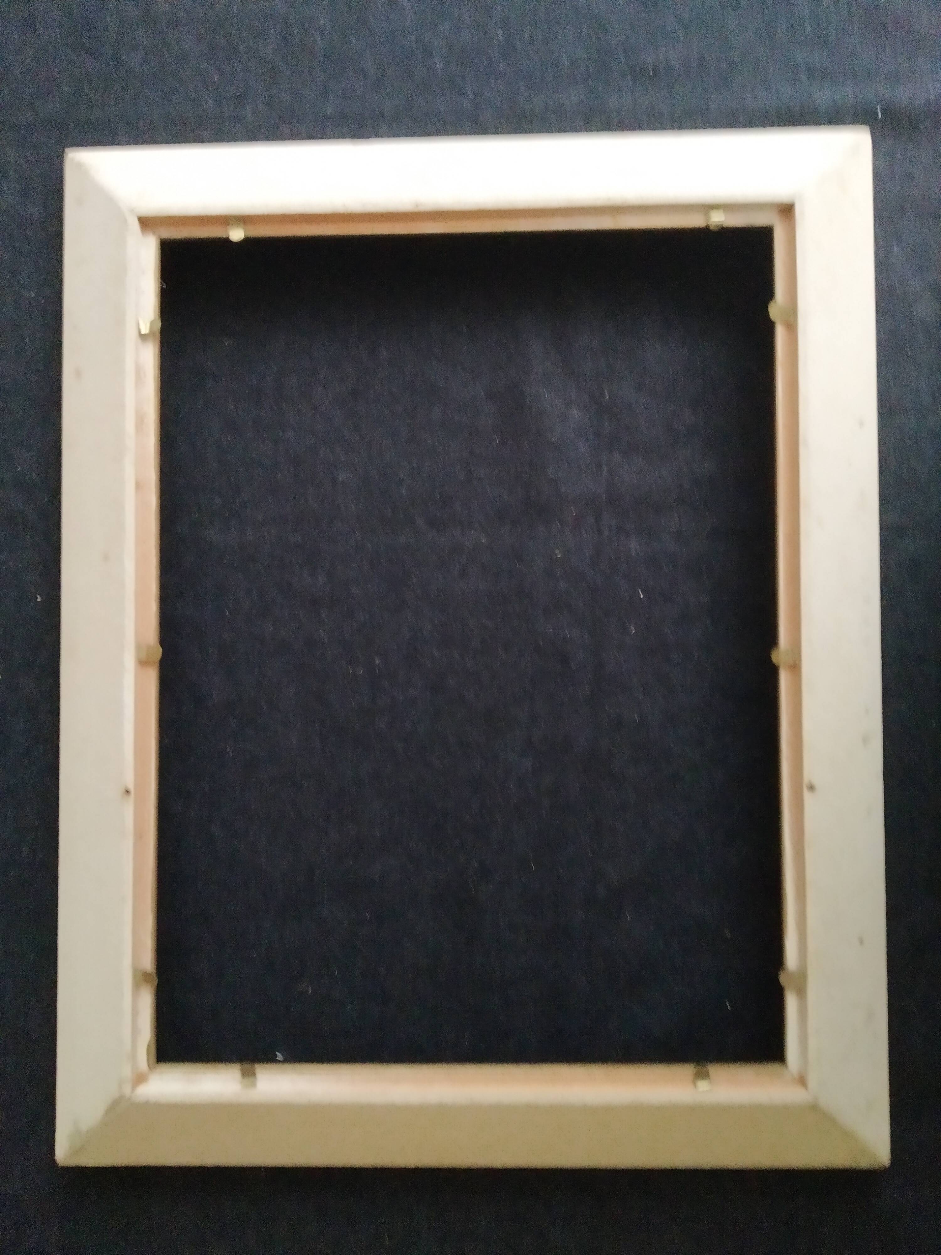 Patinated art deco frame