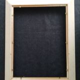 Patinated art deco frame