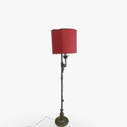 antique Art Nouveau floor lamp