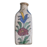 Bouteille Flacon ancien iznik emaillé