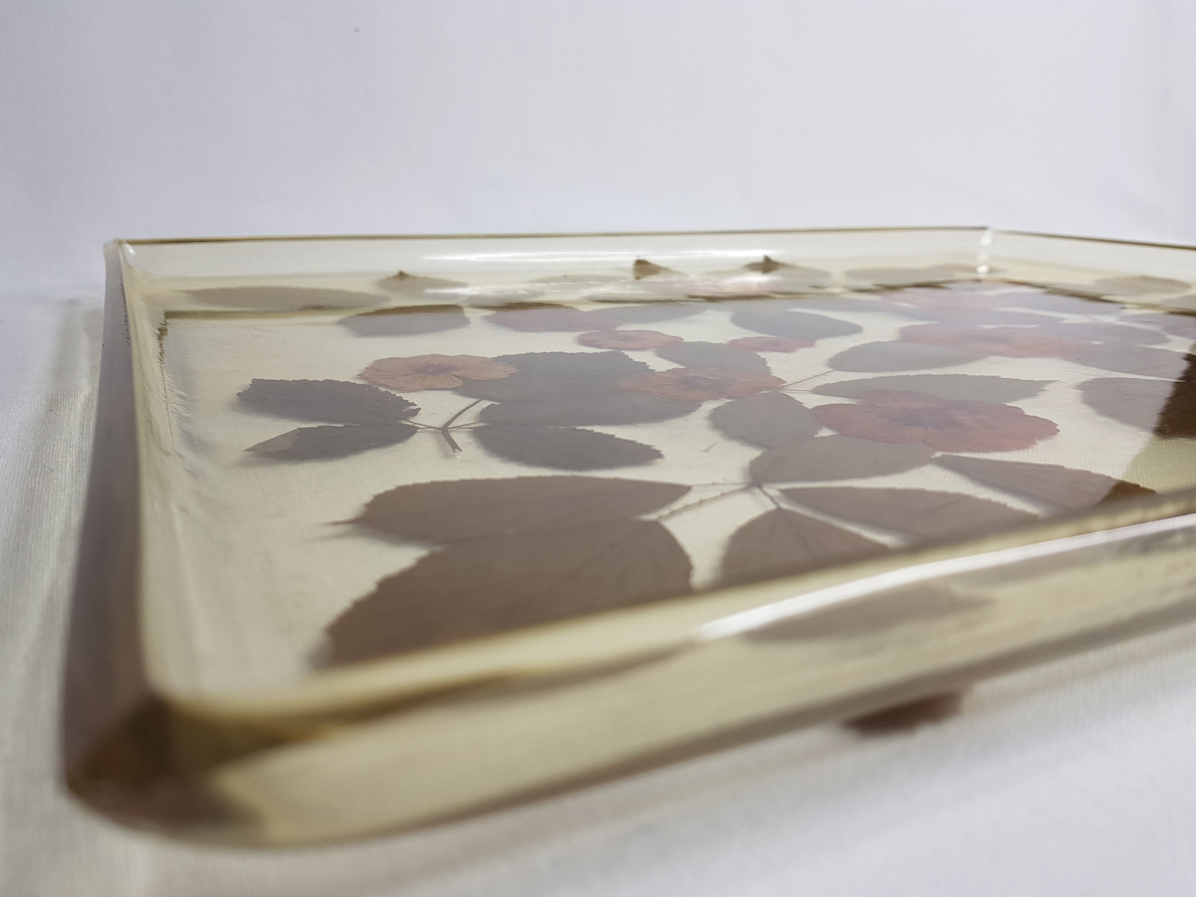 Large tray with inclusion of wild roses 50 cm