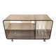Designer vinyl furniture by Michel Dumas for Roche Bobois.